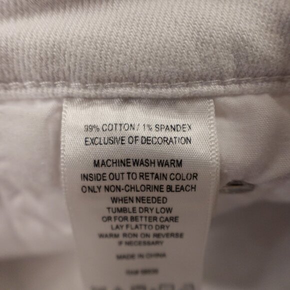 Kut from the Kloth Jeans Catherine Boyfriend – Women's Size 10 White Denim - Picture 13 of 15